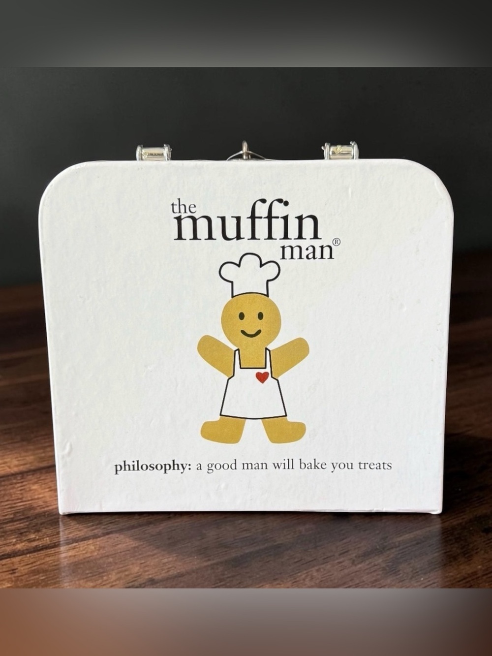 “The Muffin Man” Philosophy Kitchen Decor
